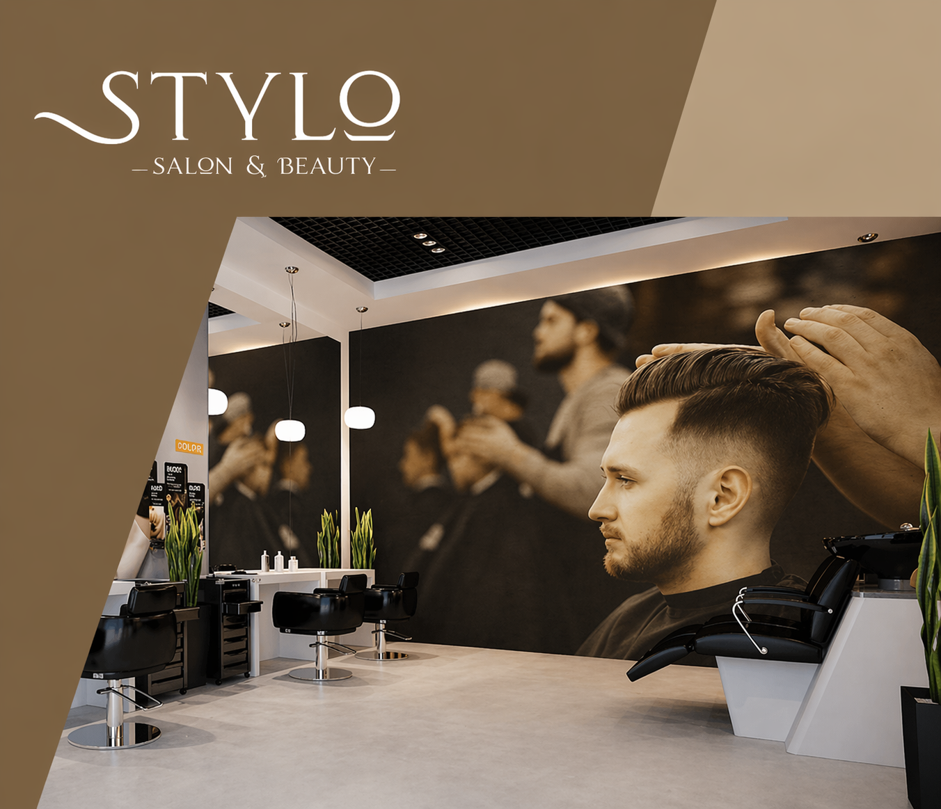 Salon wallpaper