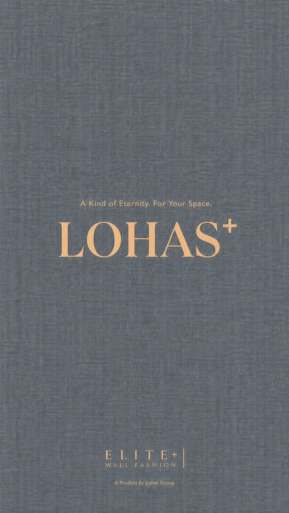 Elegant wall fashion branding design.